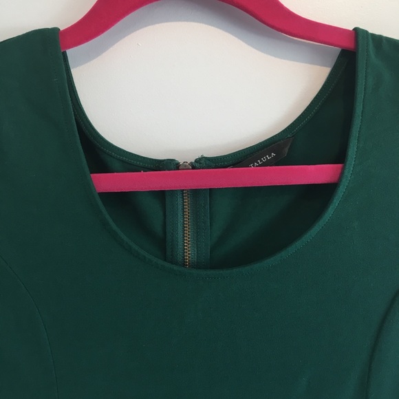 ARITZIA TALULA forest green dress - Picture 5 of 8